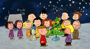 Scene from "A Charlie Brown Christmas"