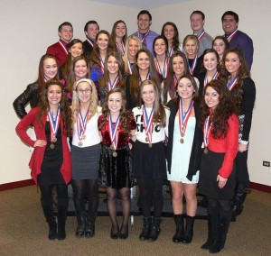 In its first season being co ed, cheer won State last year!  