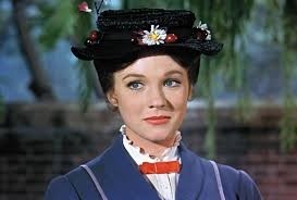 Mary Poppins is a classic Disney movie starring Julie Andrews and was also a Broadway musical. 