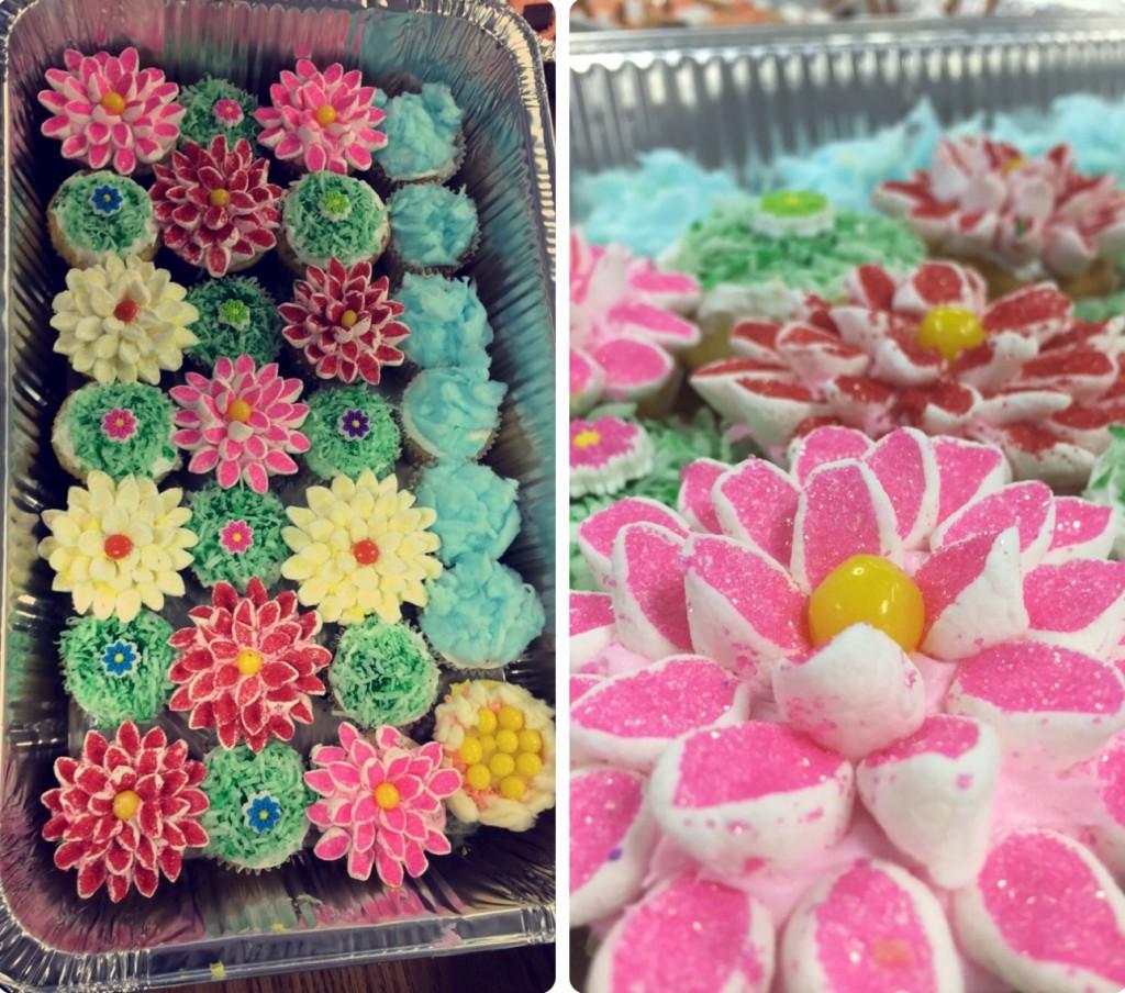 The winning cupcakes made by Family and Consumer Sciences